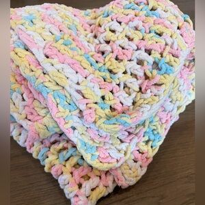 Colorful Crochet Blanket